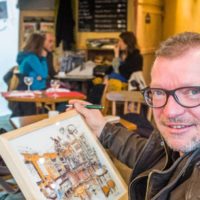 Vernissage de l’expo de Michel André (Croctoo) le vendredi 13 mars à partir de 18h