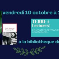 Terre de lecture(s) : rencontre avec Cécile Desprairies