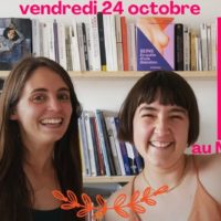 Soirée de lancement du nouveau livre d’Esther Meunier et Léa Castor