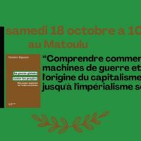 Présentation / discussion autour du livre de Mathieu Rigouste