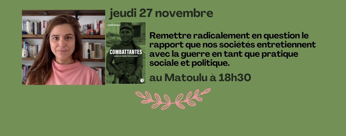 Rencontre avec Camille Boutron