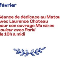 Laurence Choteau en dédicace le vendredi 27 février de 10h à 12h