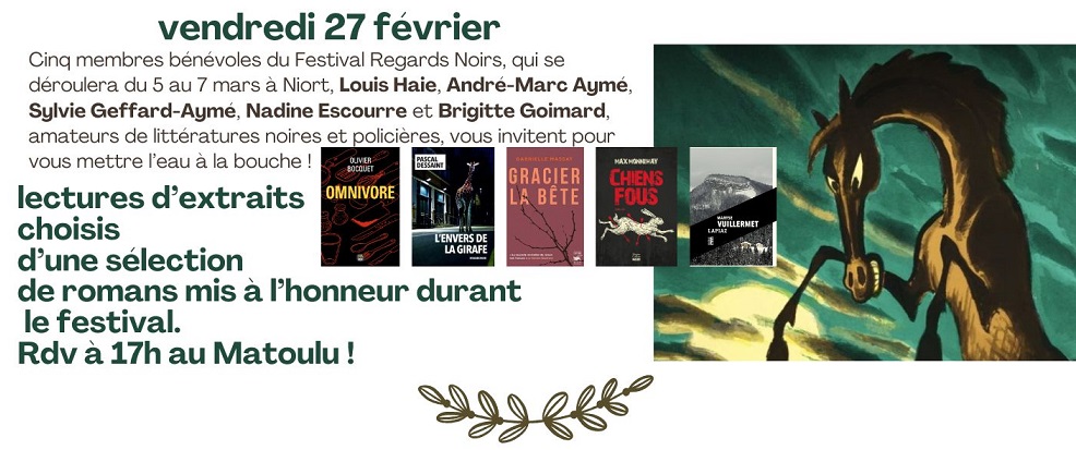 Soirée lecture & découverte Polar !